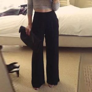 Women Palazzo Pants High Waist Wide Leg